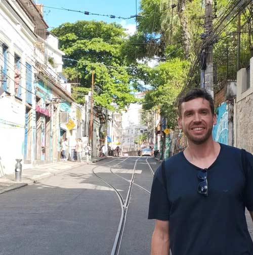 Sabbatical in Brasilien Johannes in Rio de Janeiro