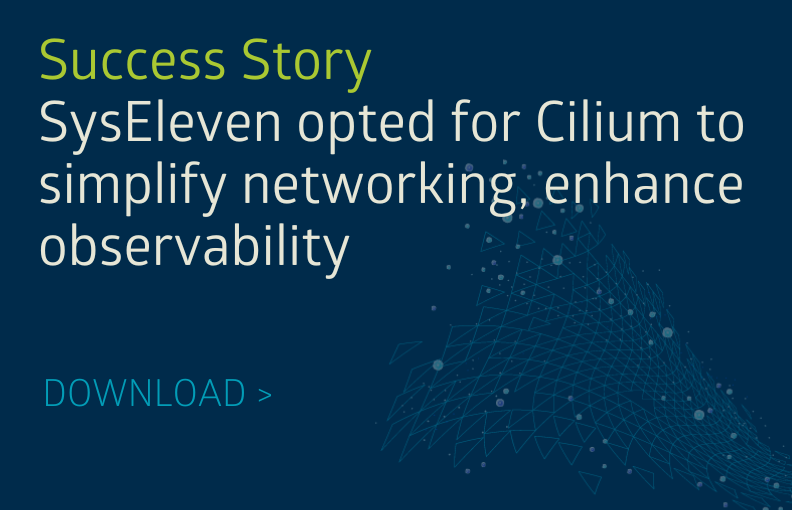 Cilium Isovalent Case Study